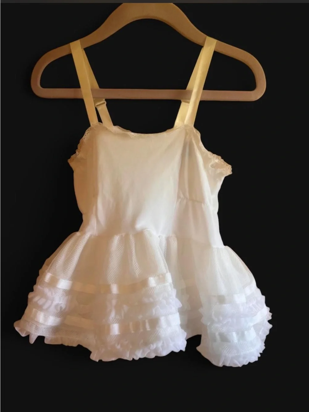Vintage girls dress slip